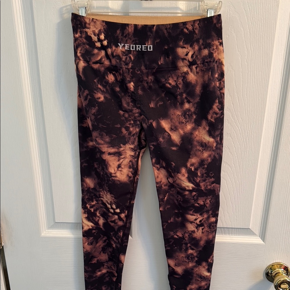 Marble Yeoreo Butt enhancing Leggings